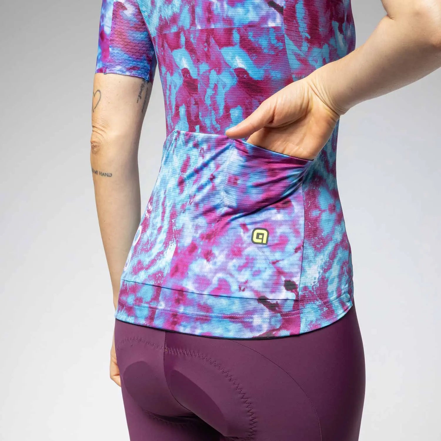 Ale Clothing Clorofilla PR-E Ladies Short Sleeves Jersey Multicolour - FREE UK Shipping, FREE 365 Day Returns | Moto Central