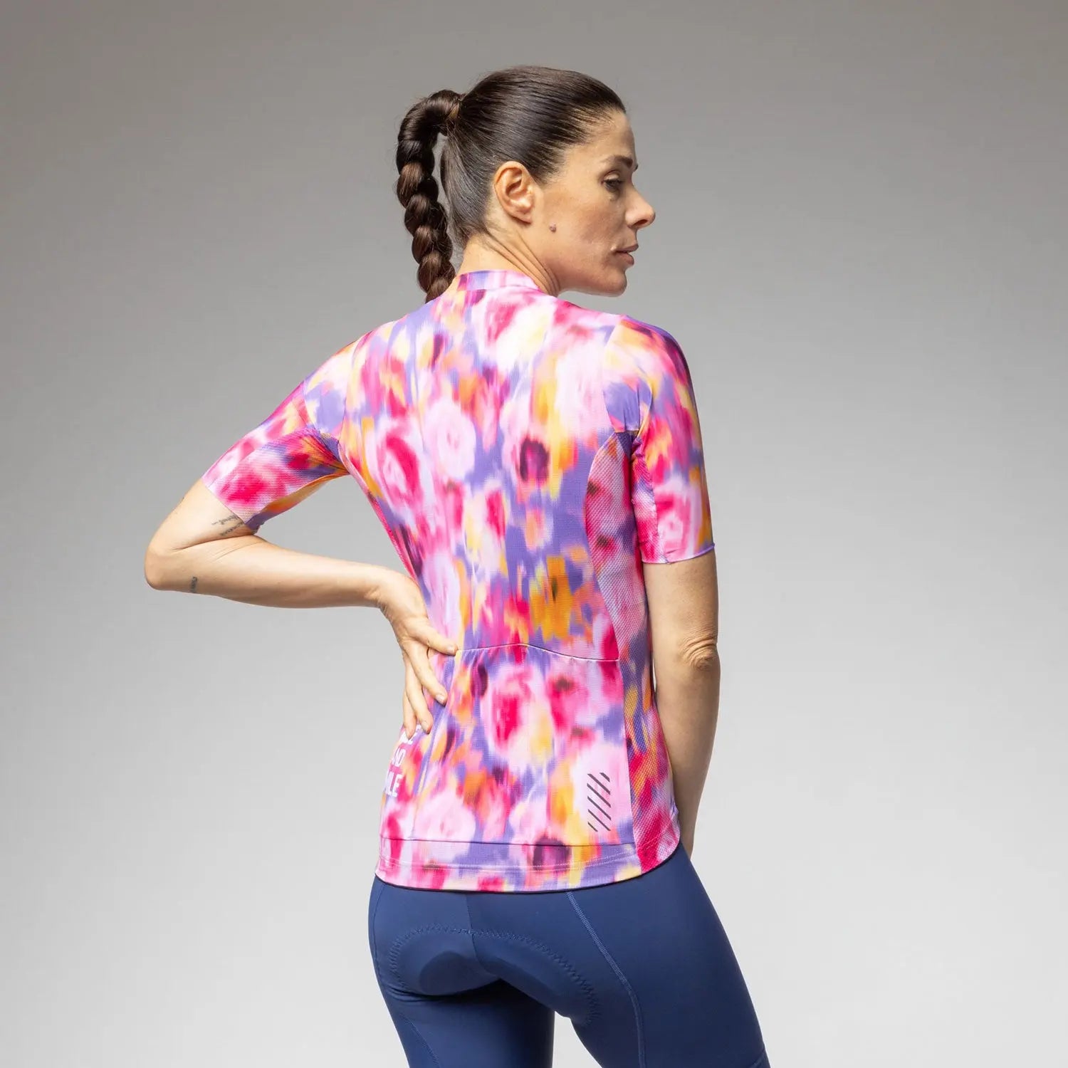 Ale Clothing Jardin 2.0 PR-E Ladies Short Sleeves Jersey Pink - FREE UK Shipping, FREE 365 Day Returns | Moto Central