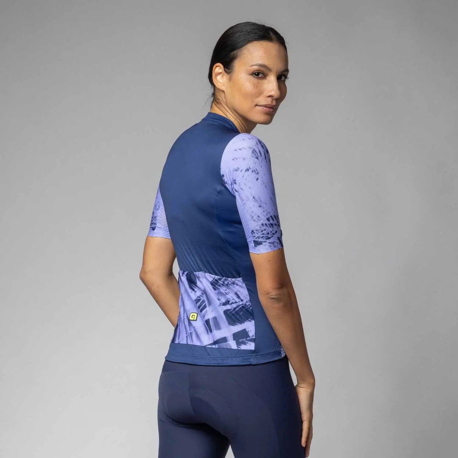 Ale Clothing Palm PR-E Ladies Short Sleeves Jersey Blue - FREE UK Shipping, FREE 365 Day Returns | Moto Central