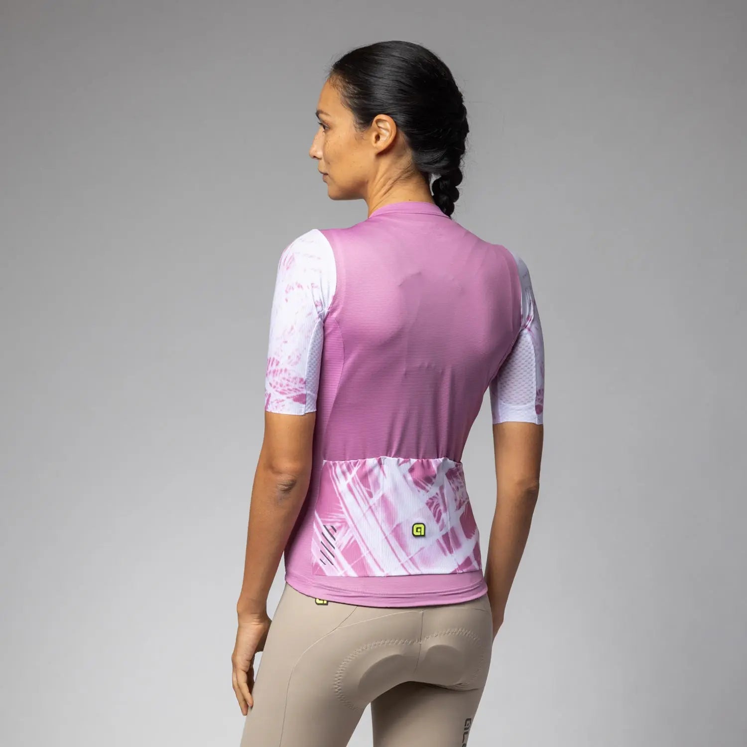 Ale Clothing Palm PR-E Ladies Short Sleeves Jersey Pink - FREE UK Shipping, FREE 365 Day Returns | Moto Central