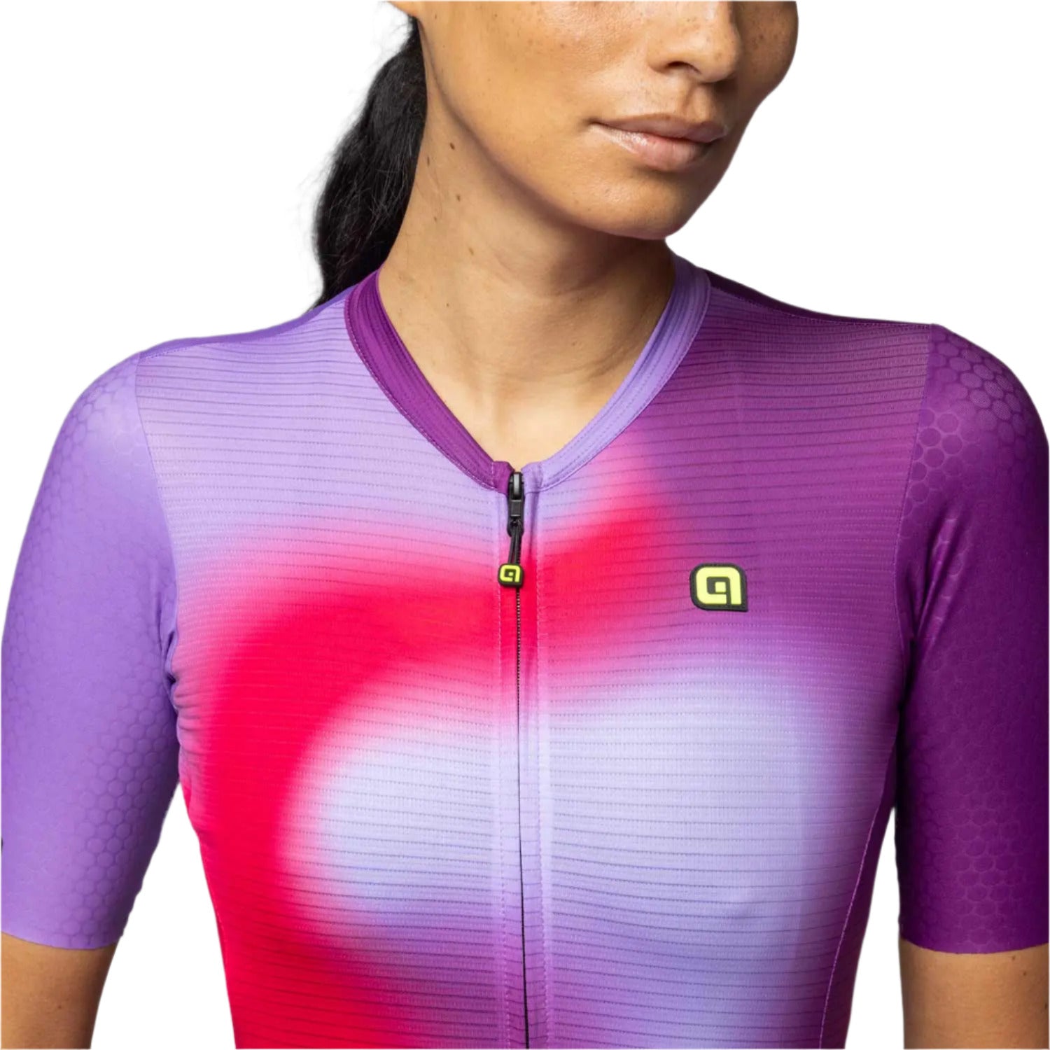 Ale Clothing Flash PR-E Ladies Short Sleeves Jersey Purple - FREE UK Shipping, FREE 365 Day Returns | Moto Central