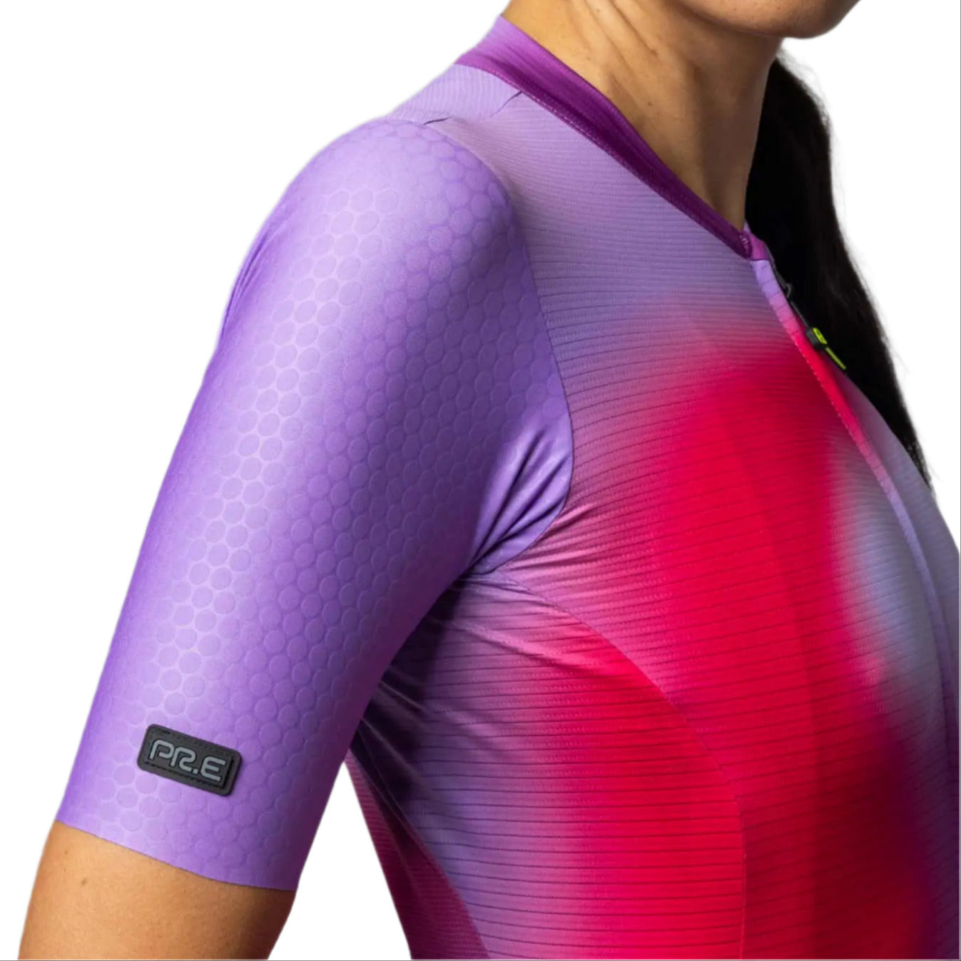 Ale Clothing Flash PR-E Ladies Short Sleeves Jersey Purple - FREE UK Shipping, FREE 365 Day Returns | Moto Central