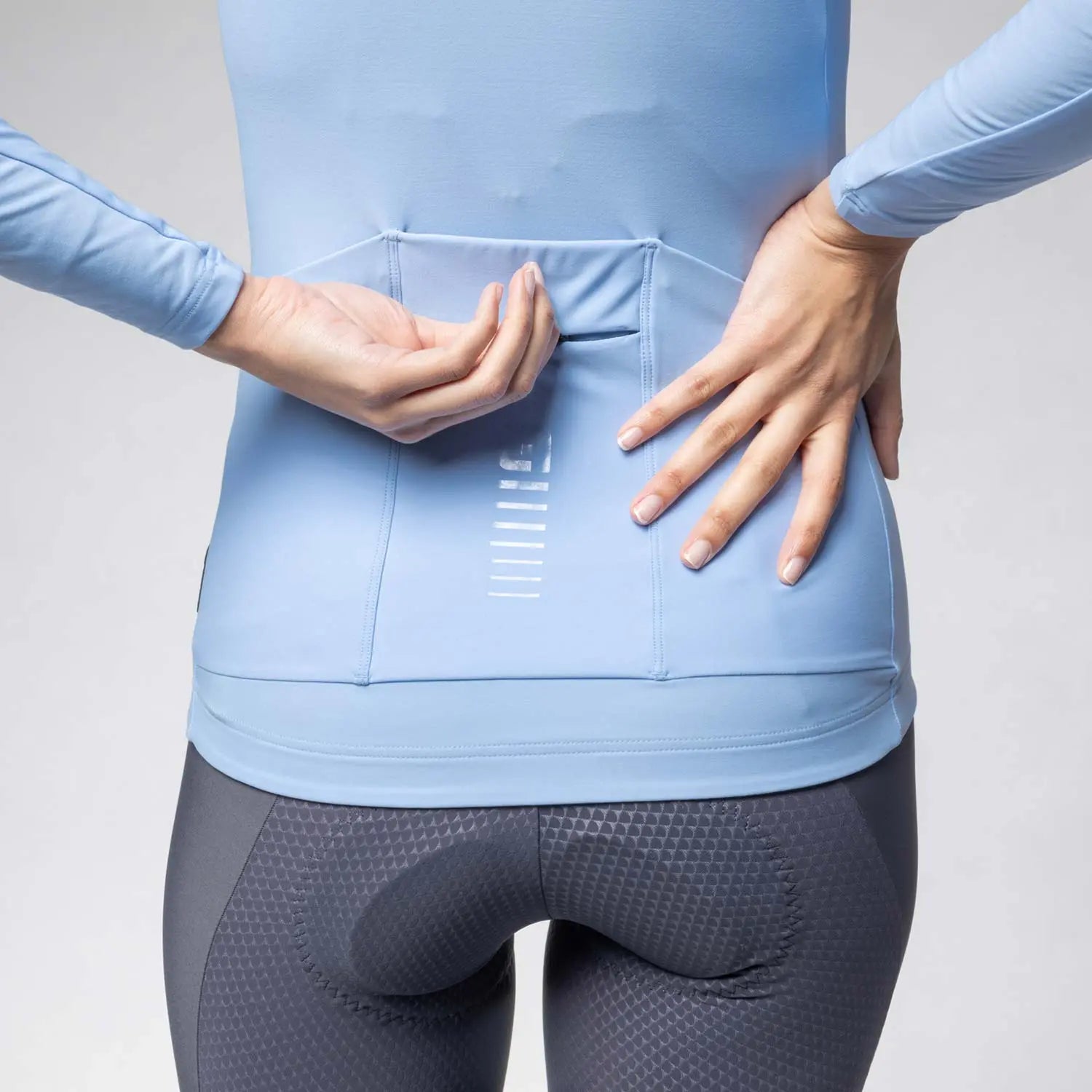 Ale Clothing Warm Race 2.0 R-EV1 Long Sleeves Ladies Jersey Light / Blue - FREE UK Shipping, FREE 365 Day Returns | Moto Central