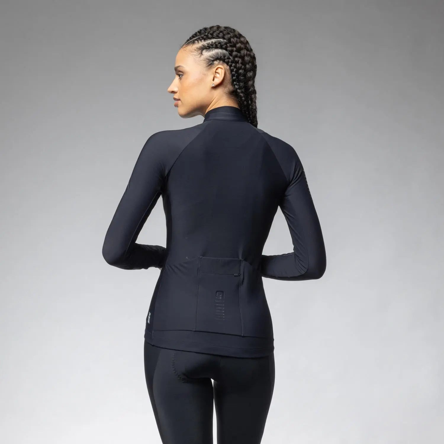Ale Clothing Warm Race 2.0 R-EV1 Long Sleeves Ladies Jersey Black - FREE UK Shipping, FREE 365 Day Returns | Moto Central