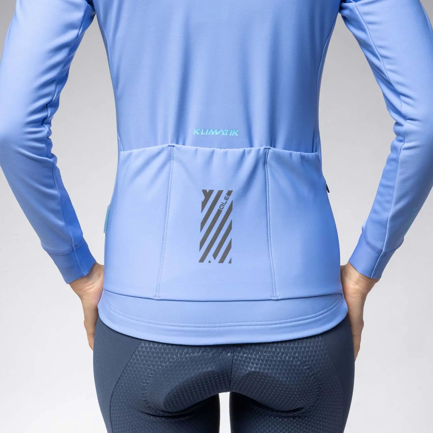 Ale Clothing K-Idro Klimatik Ladies Long Sleeves Jersey Light / Blue - FREE UK Shipping, FREE 365 Day Returns | Moto Central