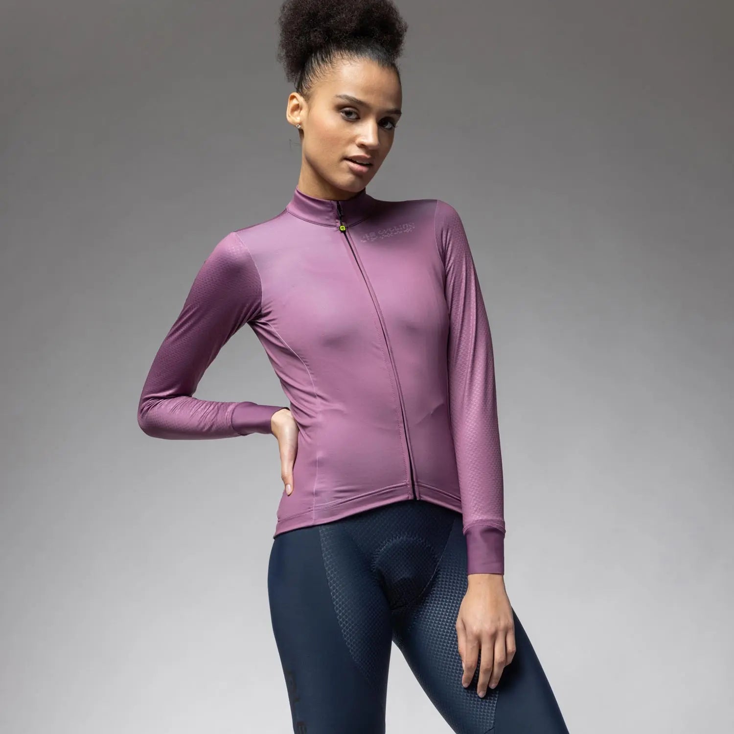 Ale Clothing Follow Me 2.0 PR-E Long Sleeves Ladies Jersey Purple - FREE UK Shipping, FREE 365 Day Returns | Moto Central