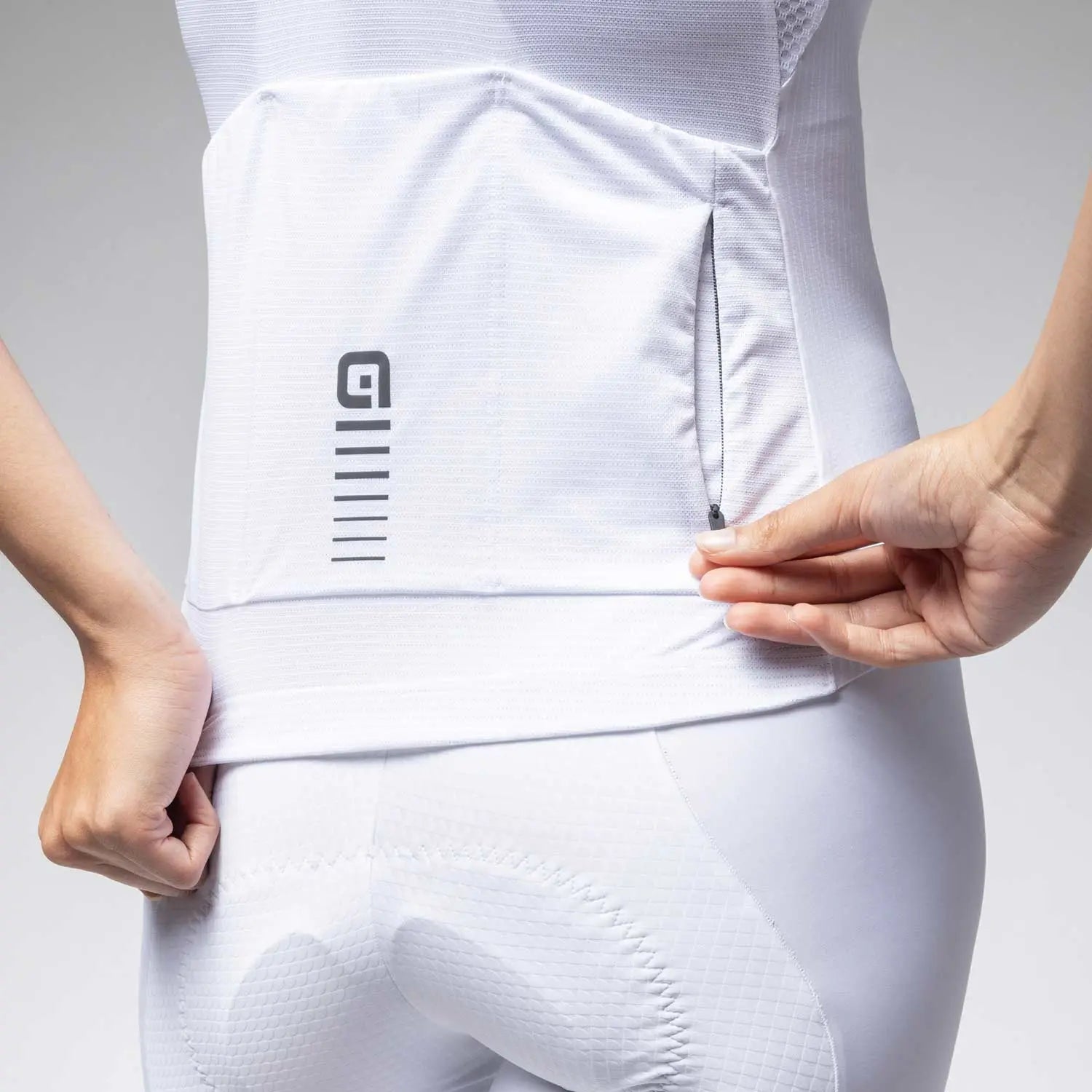 Ale Clothing Sprinter 2.0 R-EV1 Ladies Short Sleeves Jersey White - FREE UK Shipping, FREE 365 Day Returns | Moto Central