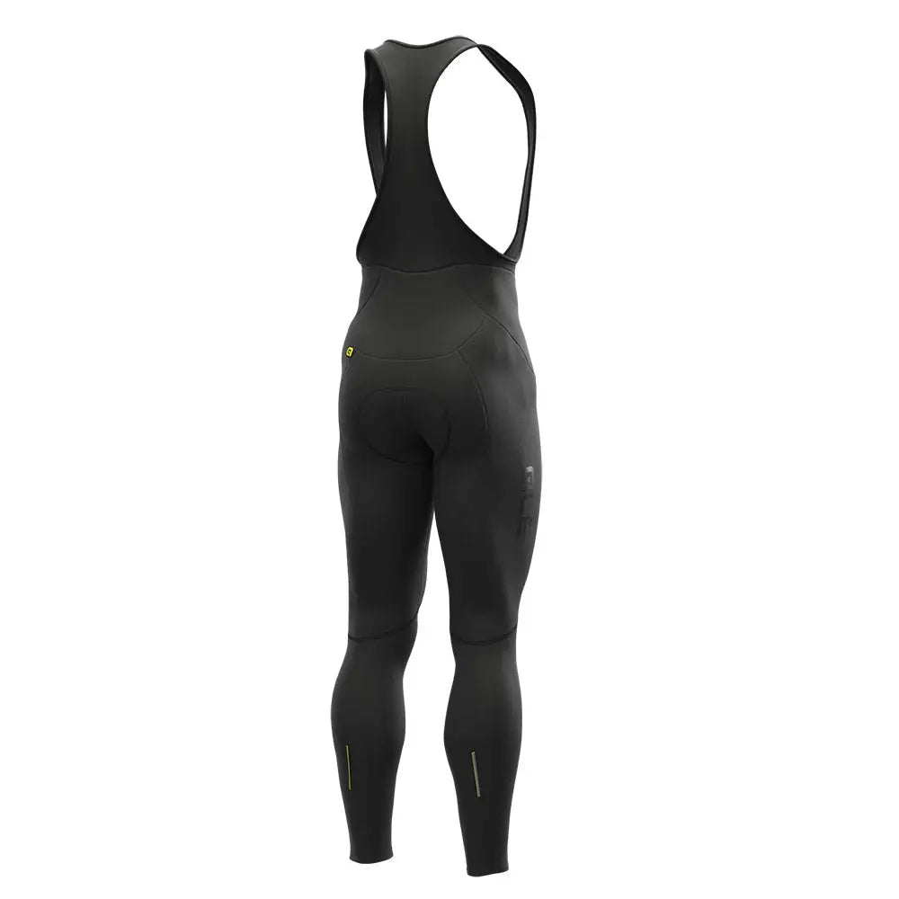 Ale Clothing Winter Solid Bib Tights Black - FREE UK Shipping, FREE 365 Day Returns | Moto Central