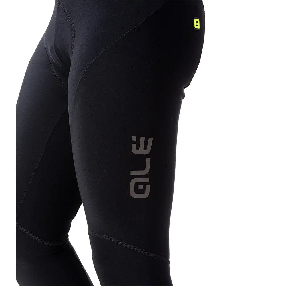 Ale Clothing Winter Solid Bib Tights Black - FREE UK Shipping, FREE 365 Day Returns | Moto Central