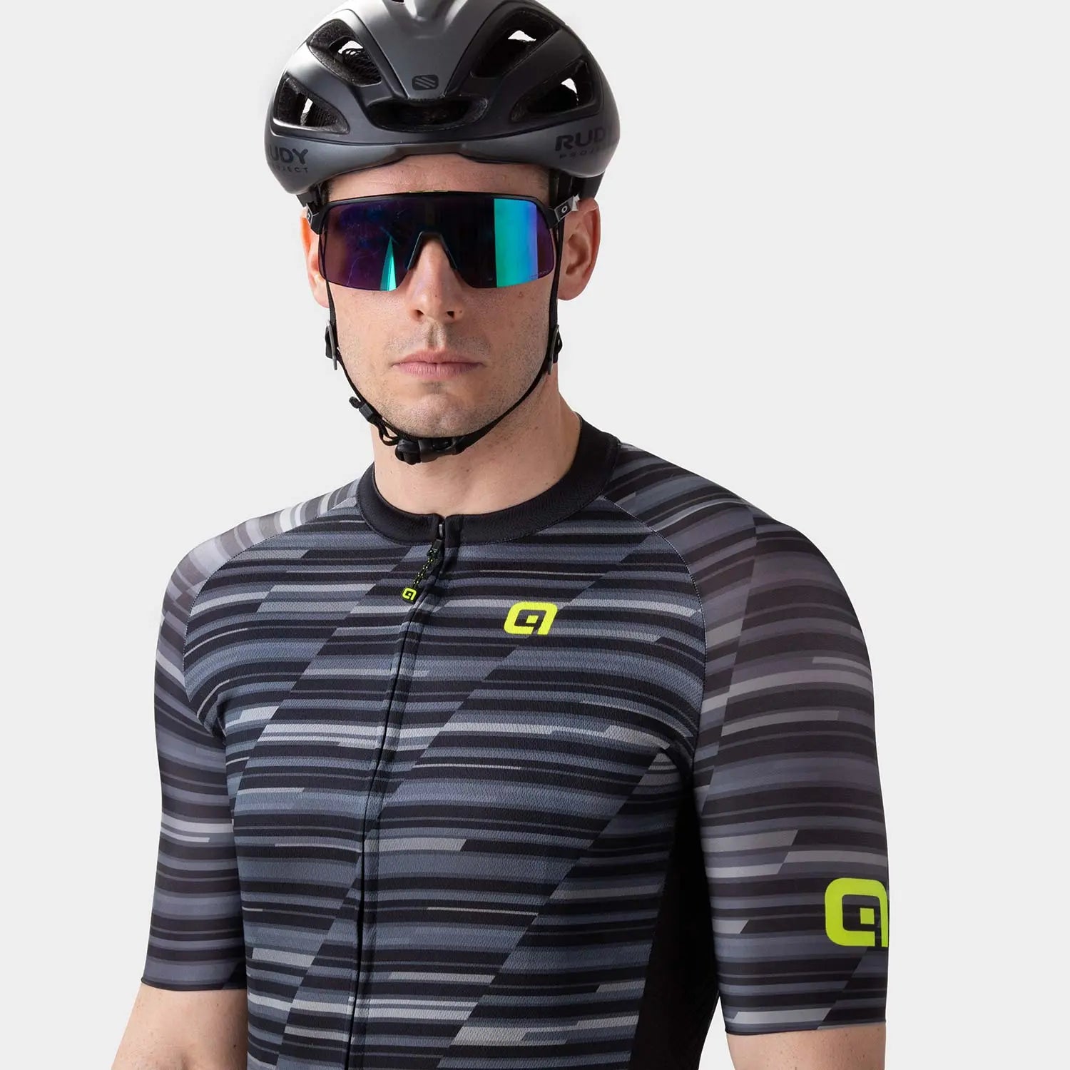 Ale Clothing Step Solid Short Sleeves Jersey Black - FREE UK Shipping, FREE 365 Day Returns | Moto Central