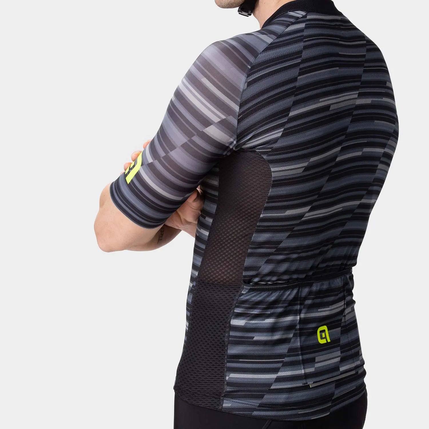 Ale Clothing Step Solid Short Sleeves Jersey Black - FREE UK Shipping, FREE 365 Day Returns | Moto Central