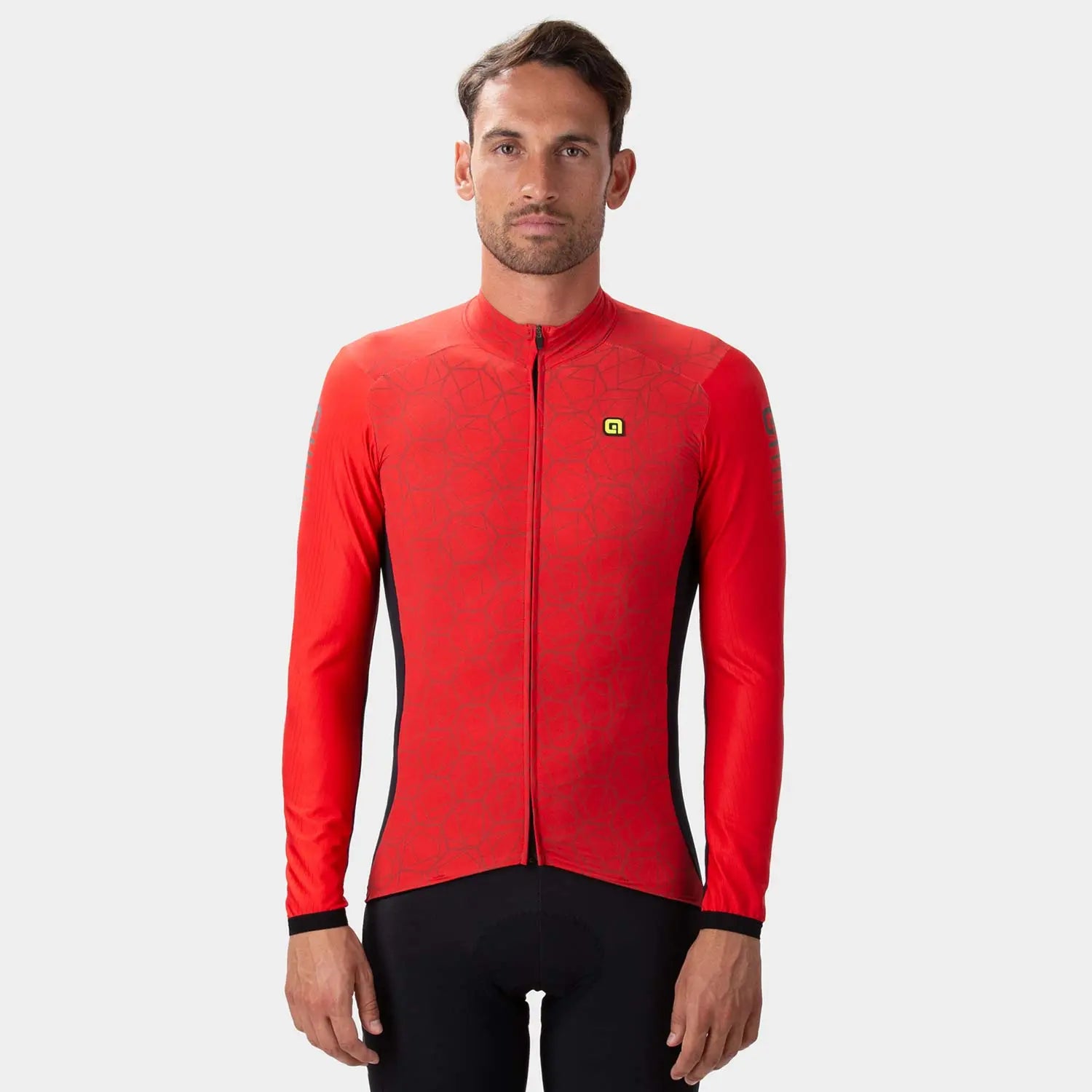 Ale Clothing Velocity R-EV1 Long Sleeves Jersey Red - FREE UK Shipping, FREE 365 Day Returns | Moto Central