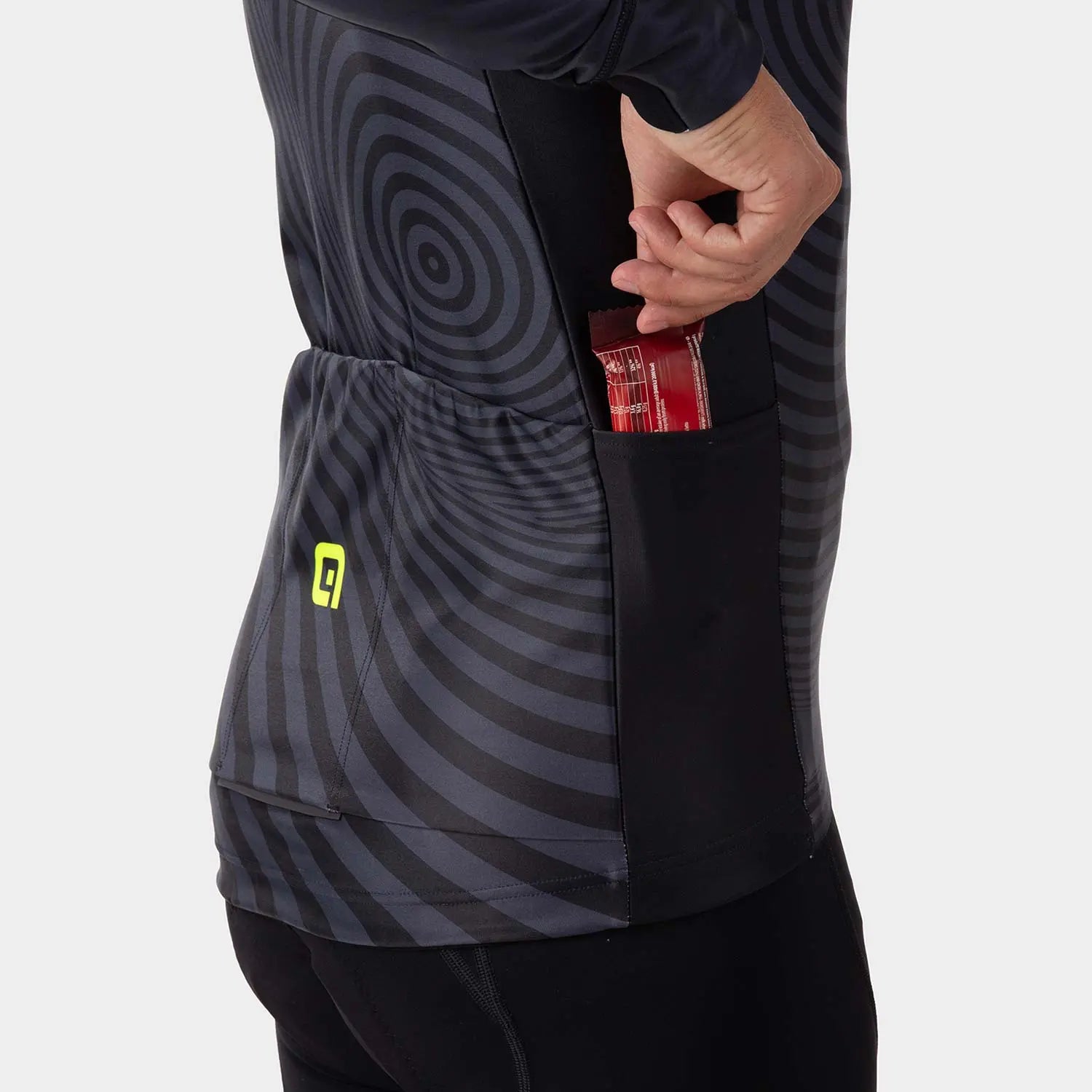 Ale Clothing Green Digital PR-R Long Sleeves Jersey Black - FREE UK Shipping, FREE 365 Day Returns | Moto Central