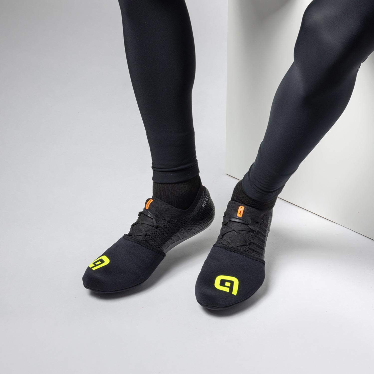 Ale Clothing Shield Toecovers Black / Yellow - FREE UK Shipping, FREE 365 Day Returns | Moto Central
