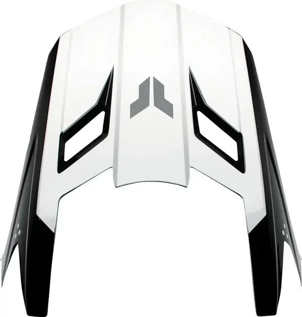 Thor Fleet Storm Helmet Peak Kit Black / White - FREE UK Shipping, FREE 365 Day Returns | Moto Central