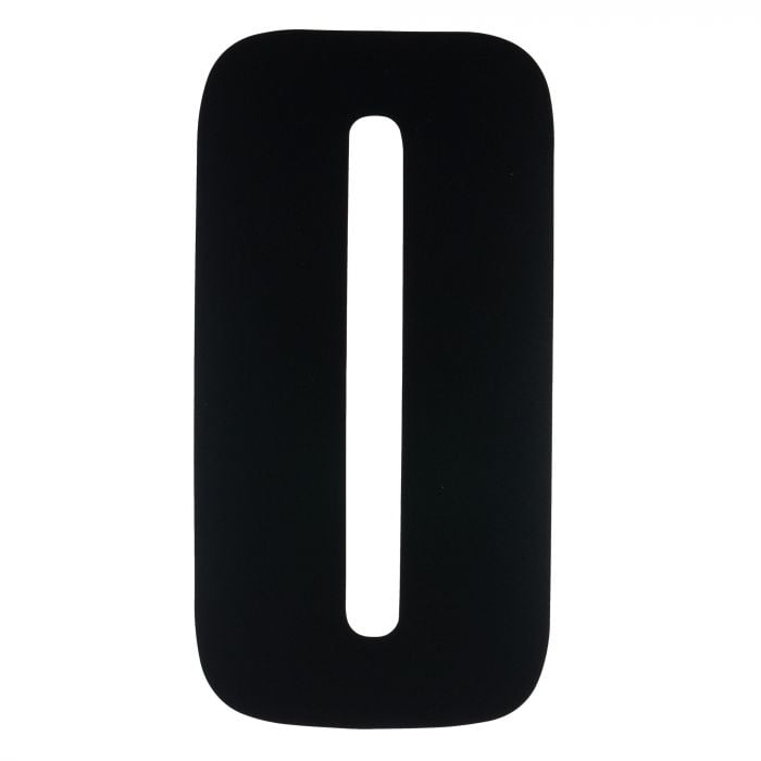 Bike It Race Numbers Decal Black - #6