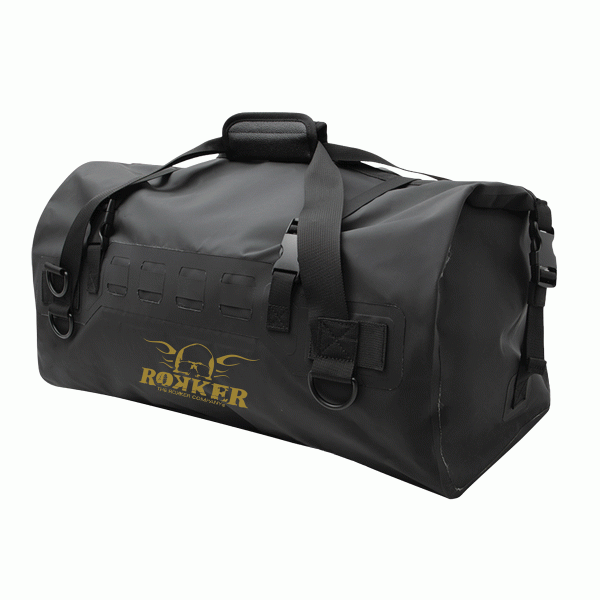 Rokker Waterproof Roll Bag Black FREE UK Delivery, FREE 365 Day Returns | Moto Central