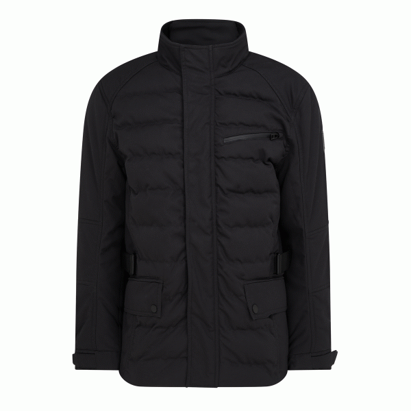 Belstaff Calder Textile Jacket Black FREE UK Delivery, FREE 365 Day Returns | Moto Central
