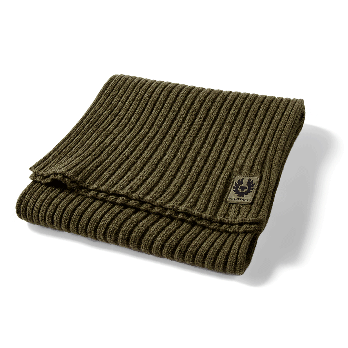 Belstaff Watch Scarf Khaki Green FREE UK Delivery, FREE 365 Day Returns | Moto Central
