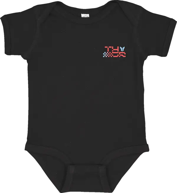 Thor Infant Vantage Supermini Onesie Black - FREE UK Shipping, FREE 365 Day Returns | Moto Central