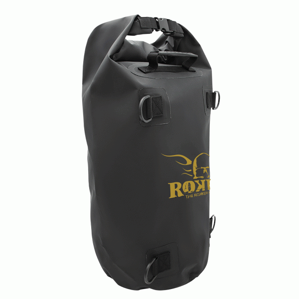 Rokker Waterproof Seat Bag Black FREE UK Delivery, FREE 365 Day Returns | Moto Central
