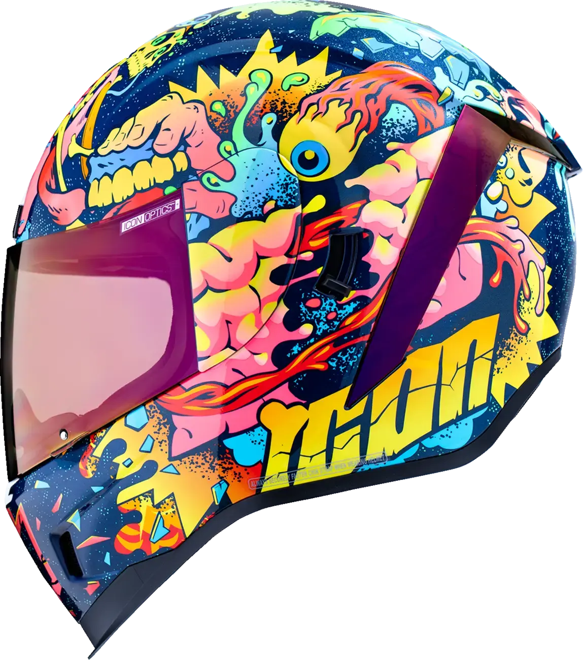 Icon Airform Scatterbrain MIPS Purple - FREE UK Shipping, FREE 365 Day Returns | Moto Central