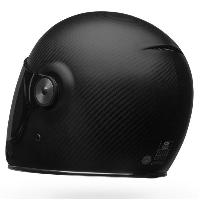 Bell Bullitt GT Carbon Solid ECE 22.06 Matt Black  - FREE UK Shipping, FREE 365 Day Returns | Moto Central