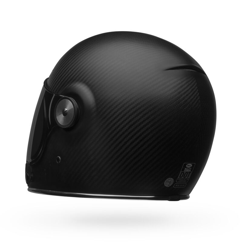 Bell Bullitt GT Carbon Solid ECE 22.06 Matt Black  - FREE UK Shipping, FREE 365 Day Returns | Moto Central