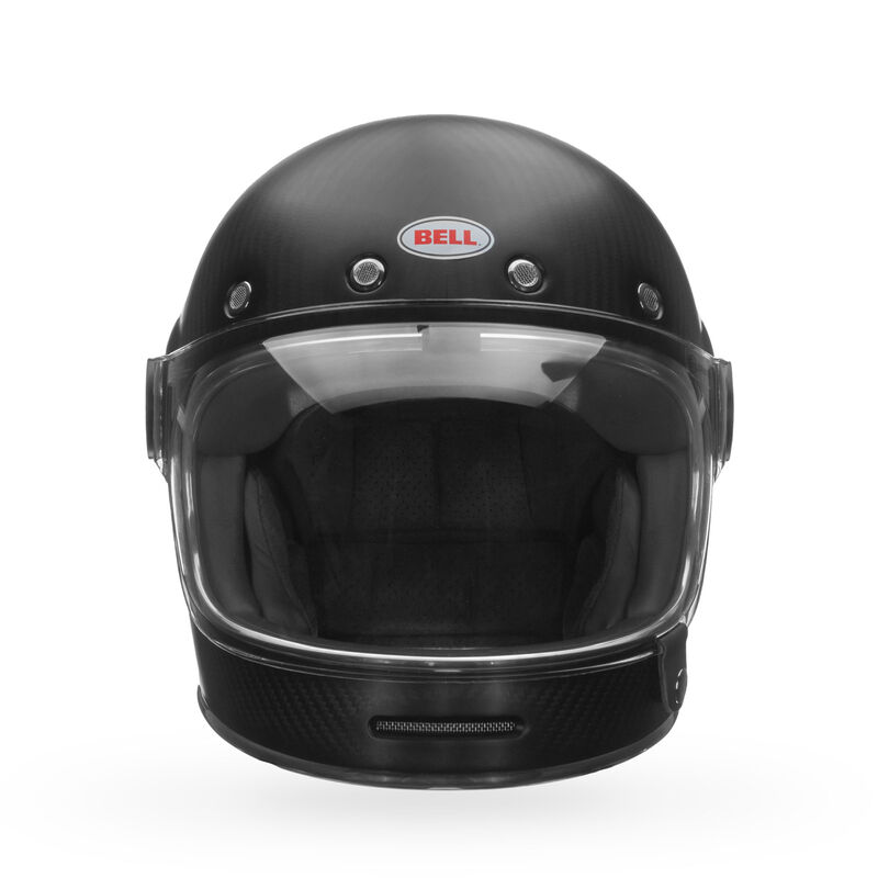 Bell Bullitt GT Carbon Solid ECE 22.06 Matt Black  - FREE UK Shipping, FREE 365 Day Returns | Moto Central
