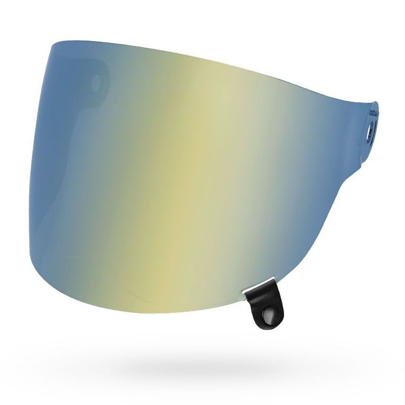 Bell Bullitt GT Flat Visor Iridium Gold  - FREE UK Shipping, FREE 365 Day Returns | Moto Central