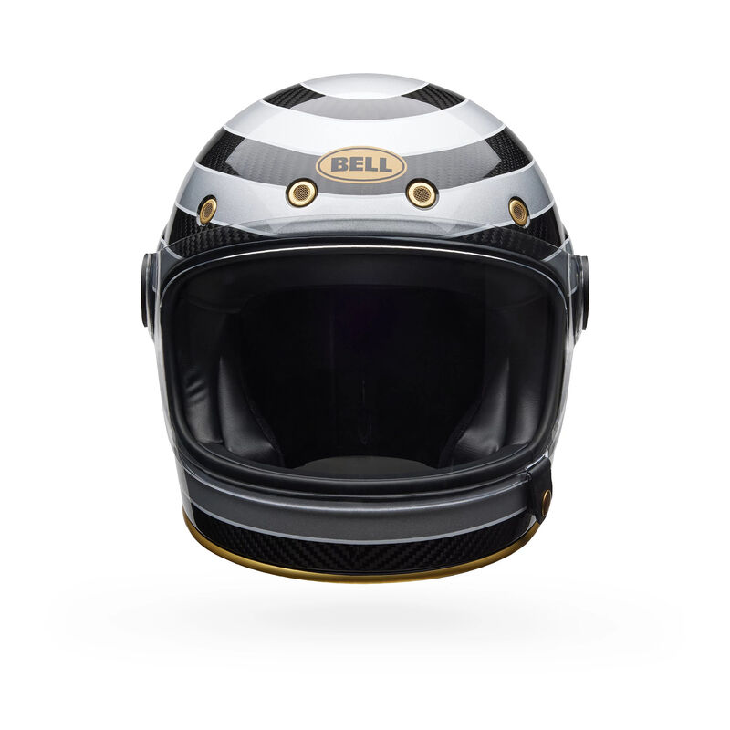 Bell Bullitt GT Carbon RSD Temple ECE 22.06 Gloss Black / Silver  - FREE UK Shipping, FREE 365 Day Returns | Moto Central