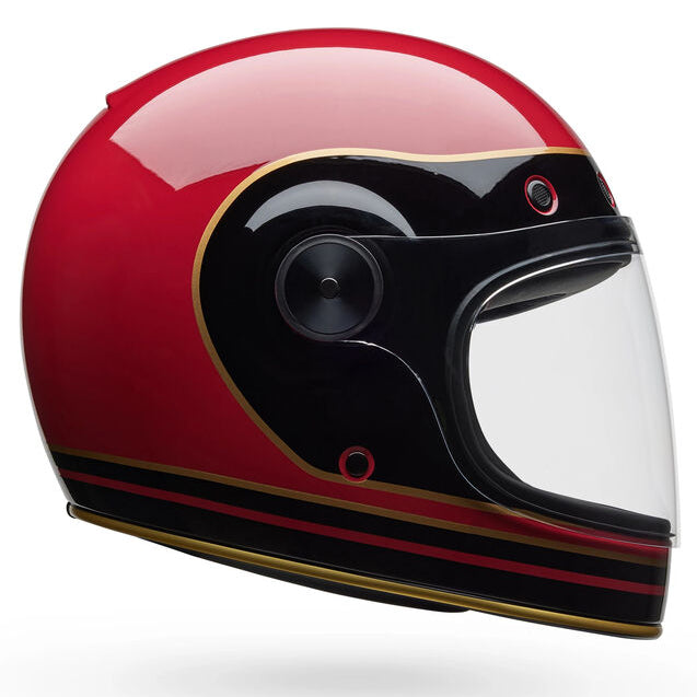 bell bullitt helmet sale uk Helmets Vader White/Red Large A fiberglass composite shell and genuine leather interior Bell Bullitt GT Helmet -