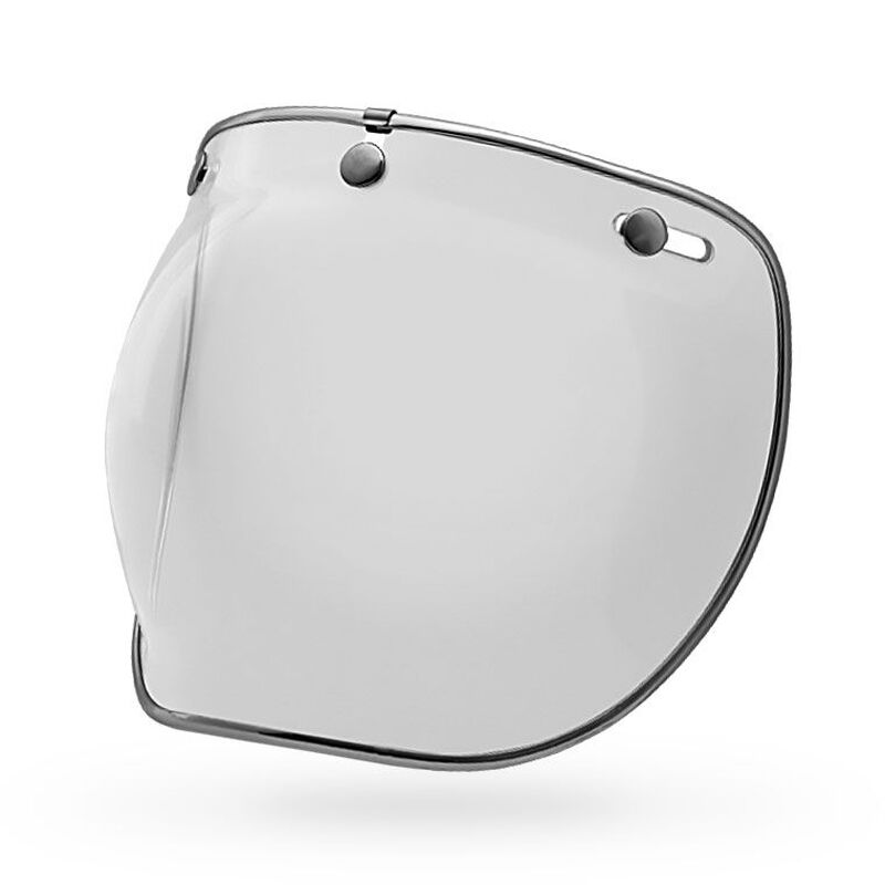 Bell Custom 500 DLX Bubble ECE Visor Clear  - FREE UK Shipping, FREE 365 Day Returns | Moto Central