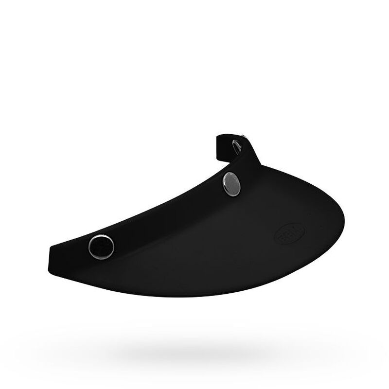 Bell Custom 500 3-Snap 510 Peak Black  - FREE UK Shipping, FREE 365 Day Returns | Moto Central