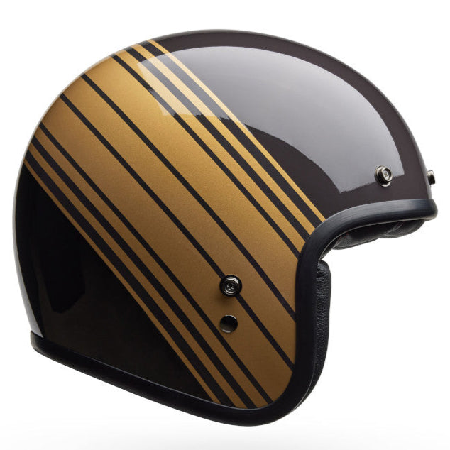 Bell Custom 500 Edge ECE 22.06 Gloss Brown  - FREE UK Shipping, FREE 365 Day Returns | Moto Central