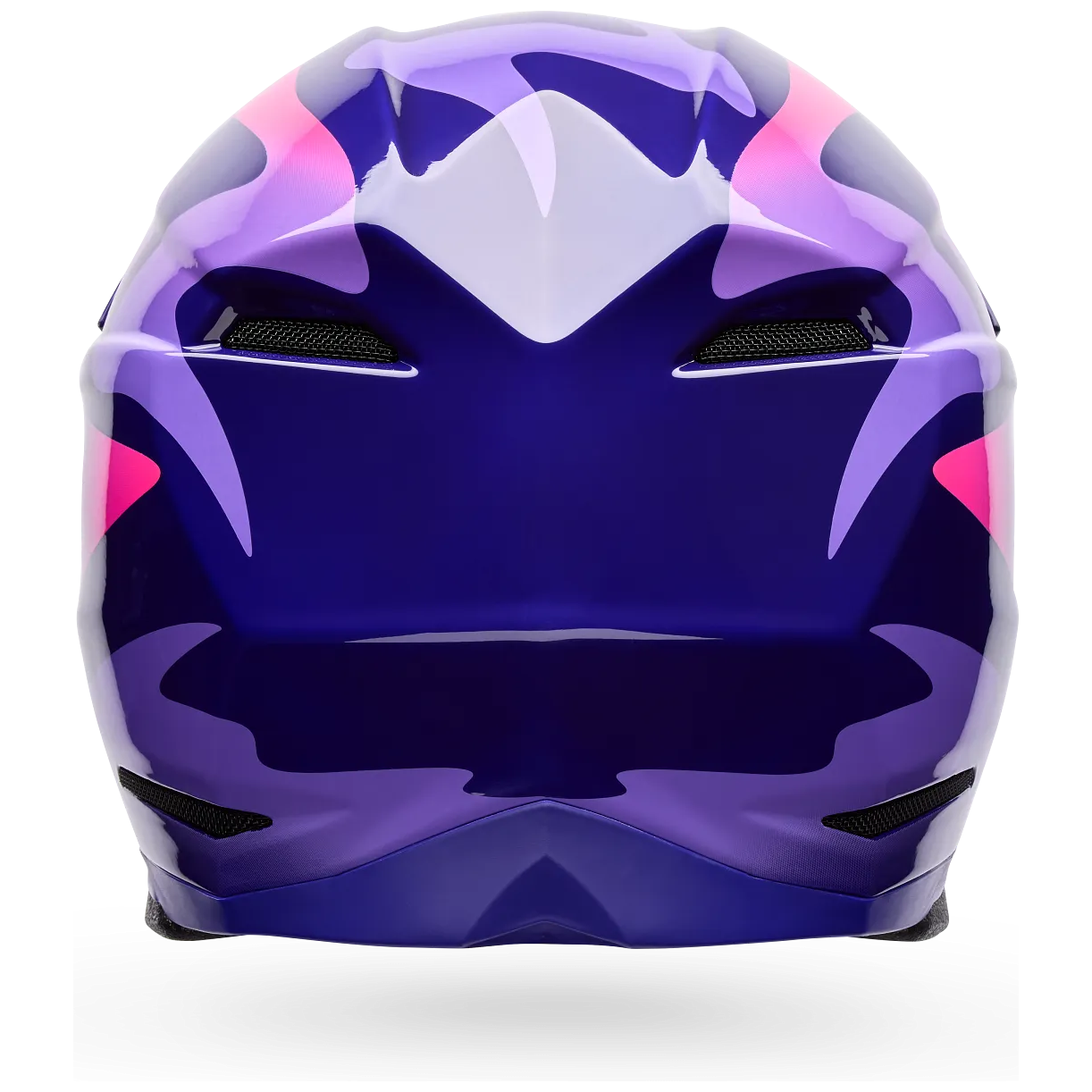 Bell Moto-10 MIPS Fluid ECE 22.06 Purple motocross helmet, rear view