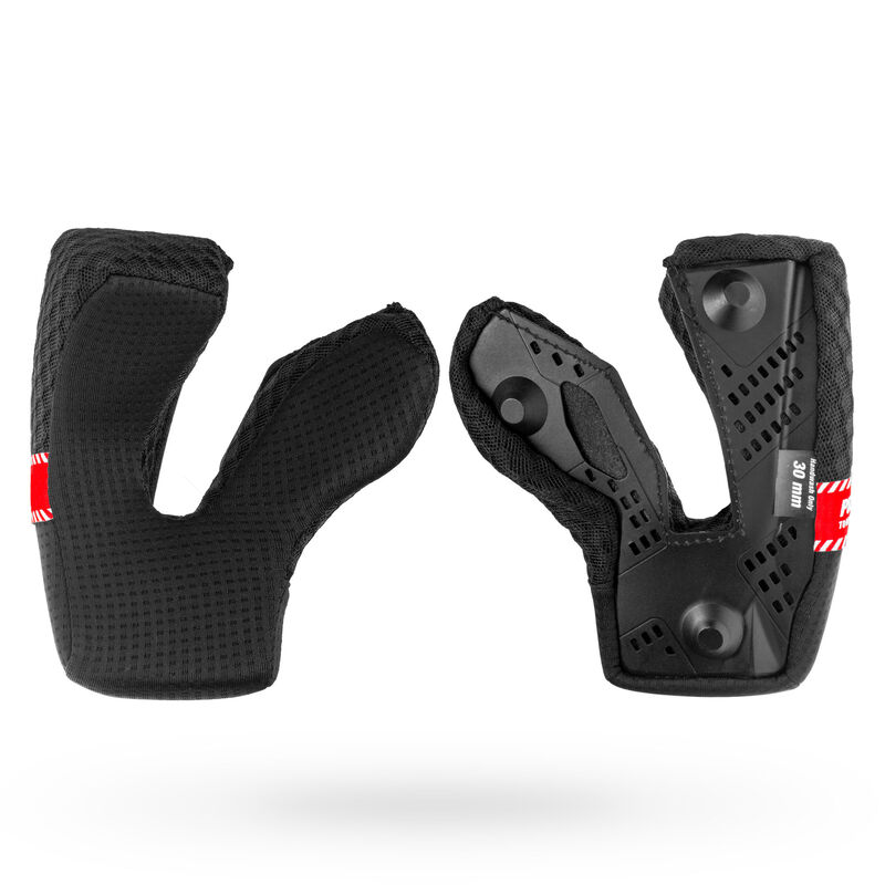 Bell Moto-10 Cheek Pads Black  - FREE UK Shipping, FREE 365 Day Returns | Moto Central