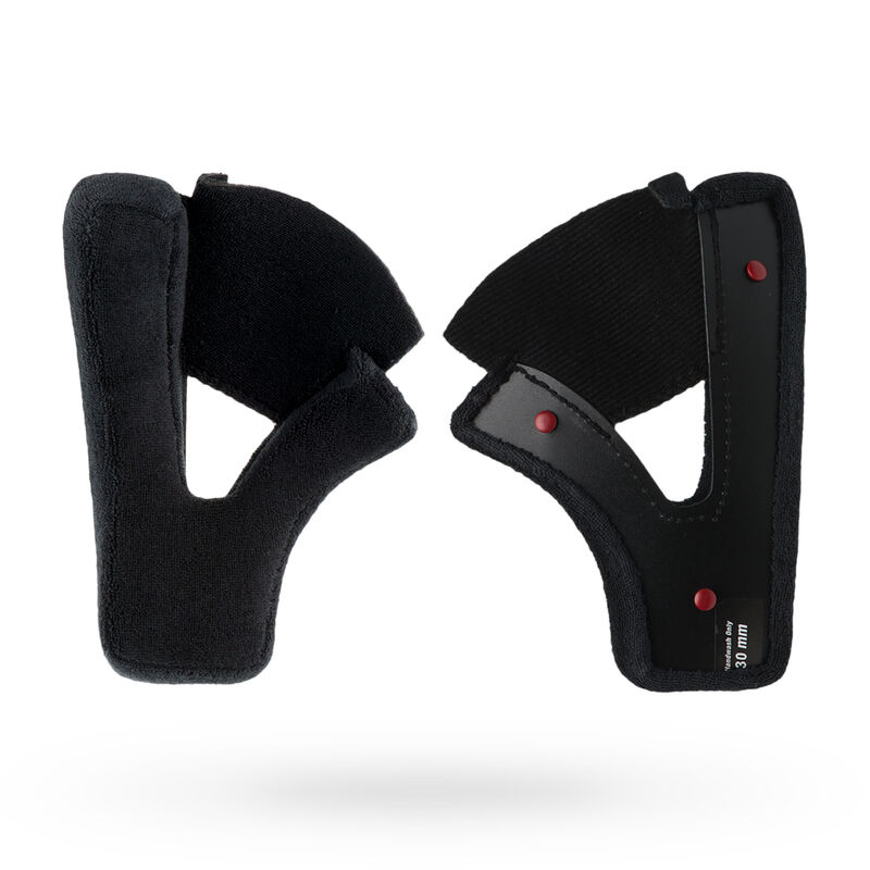 Bell Moto-3 Textile Cheek Pads Black  - FREE UK Shipping, FREE 365 Day Returns | Moto Central