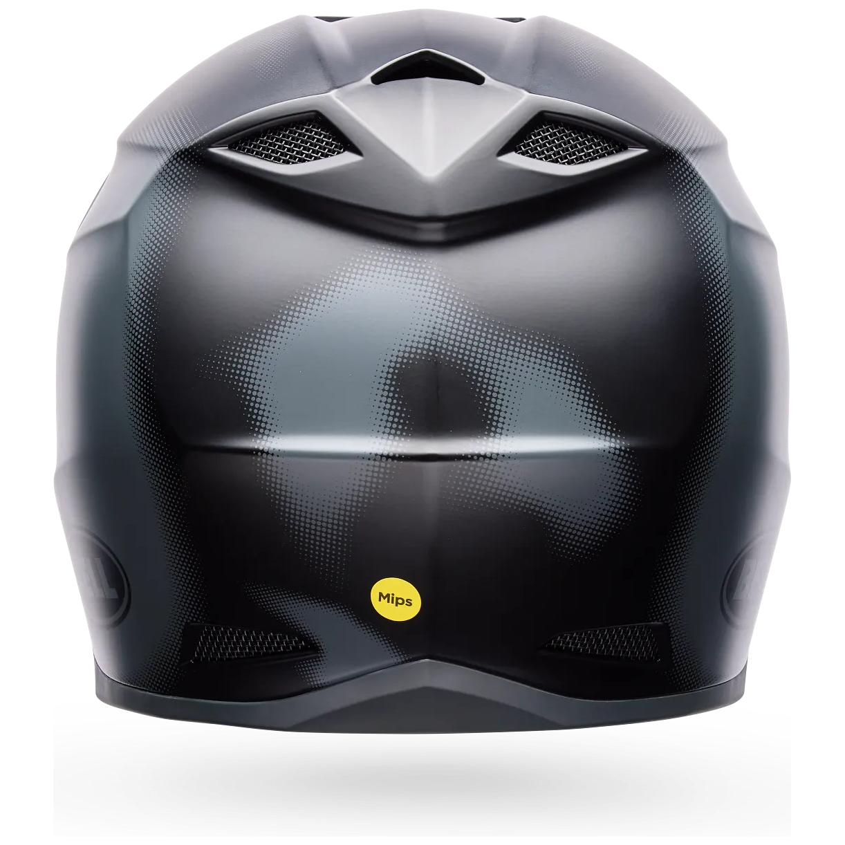 Bell MX-10 MIPS Camo ECE 22.06 Black Camo motocross helmet, rear view