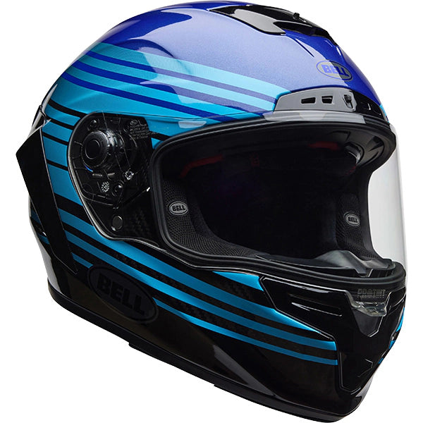 Bell Race Star DLX Flex Dash ECE 22.06 Gloss Blue/Black FREE Delivery