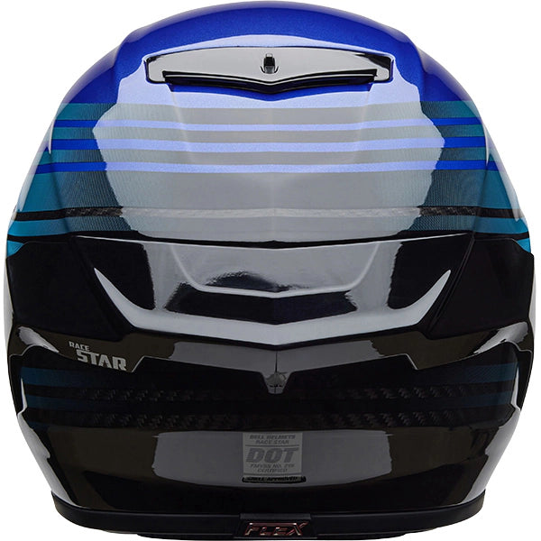 Bell Race Star DLX Flex Dash ECE 22.06 Gloss Blue / Black  - FREE UK Shipping, FREE 365 Day Returns | Moto Central