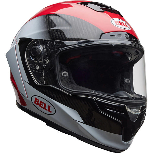 Bell Race Star DLX Flex Corsa ECE 22.06 Gloss Red / White  - FREE UK Shipping, FREE 365 Day Returns | Moto Central