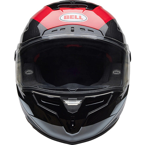 Bell Race Star DLX Flex Corsa ECE 22.06 Gloss Red / White  - FREE UK Shipping, FREE 365 Day Returns | Moto Central
