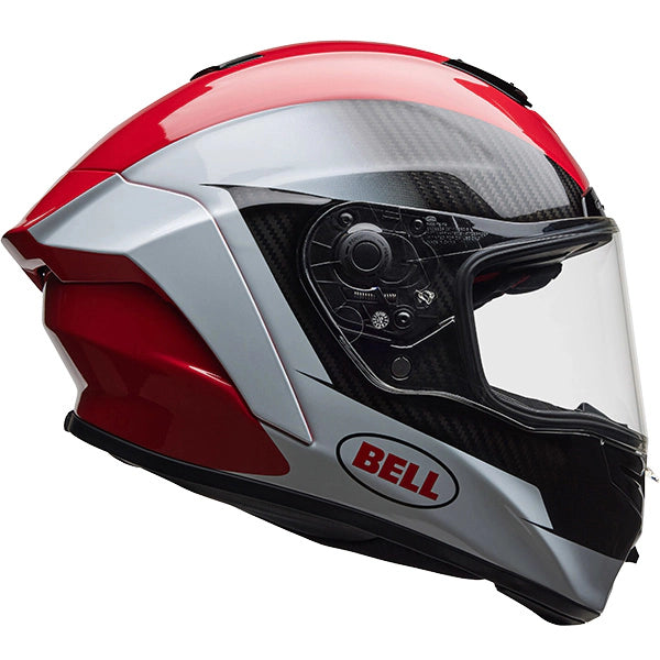 Bell Race Star DLX Flex Corsa ECE 22.06 Gloss Red / White  - FREE UK Shipping, FREE 365 Day Returns | Moto Central