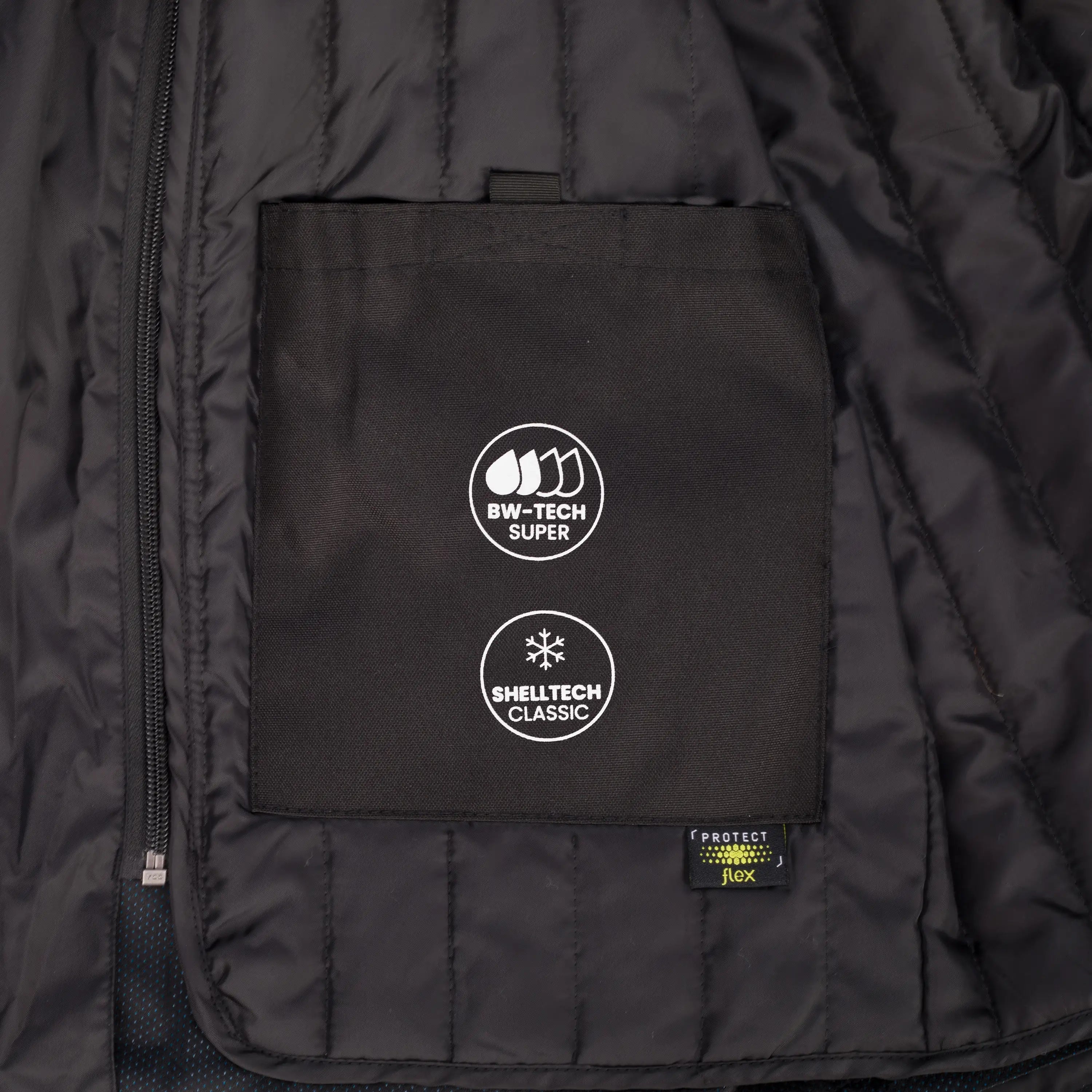 Bering Brazilia BTB2271 jacket removable BWTECH and SHELLTECH lining detail