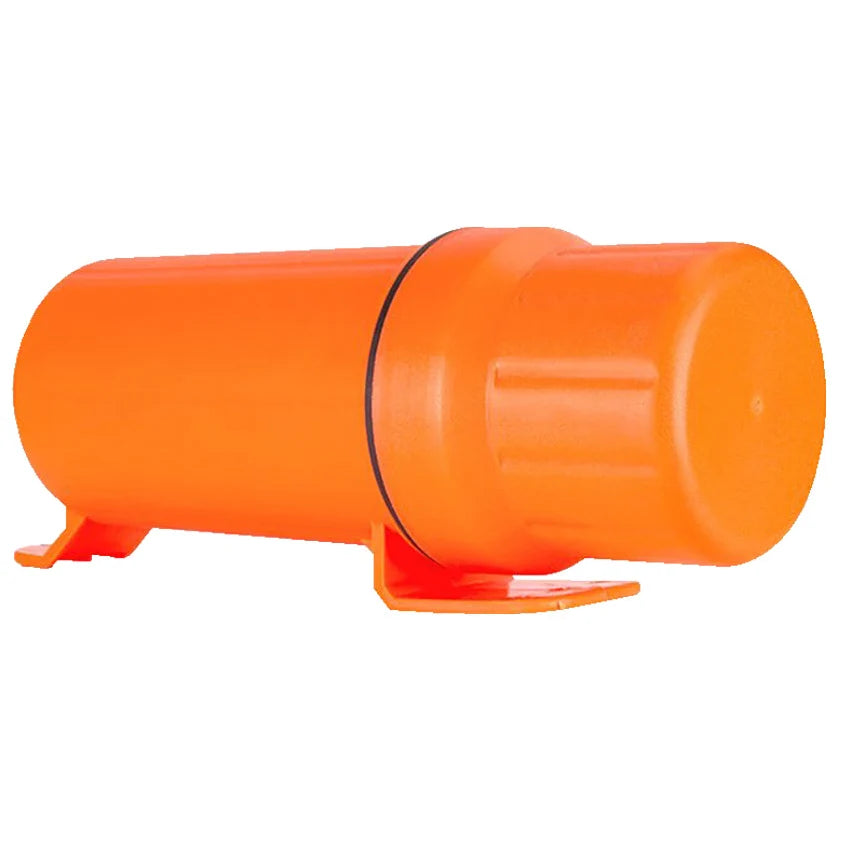 Bike It Luggage Storage Tube Orange - front three-quarter view
