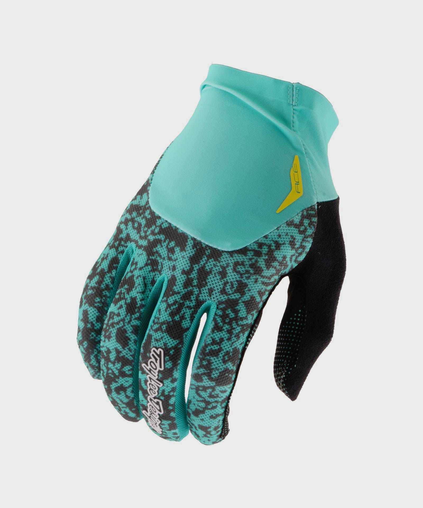 Troy Lee Designs Ace Cycle Gloves Terra Real Teal - FREE UK Shipping, FREE 365 Day Returns | Moto Central