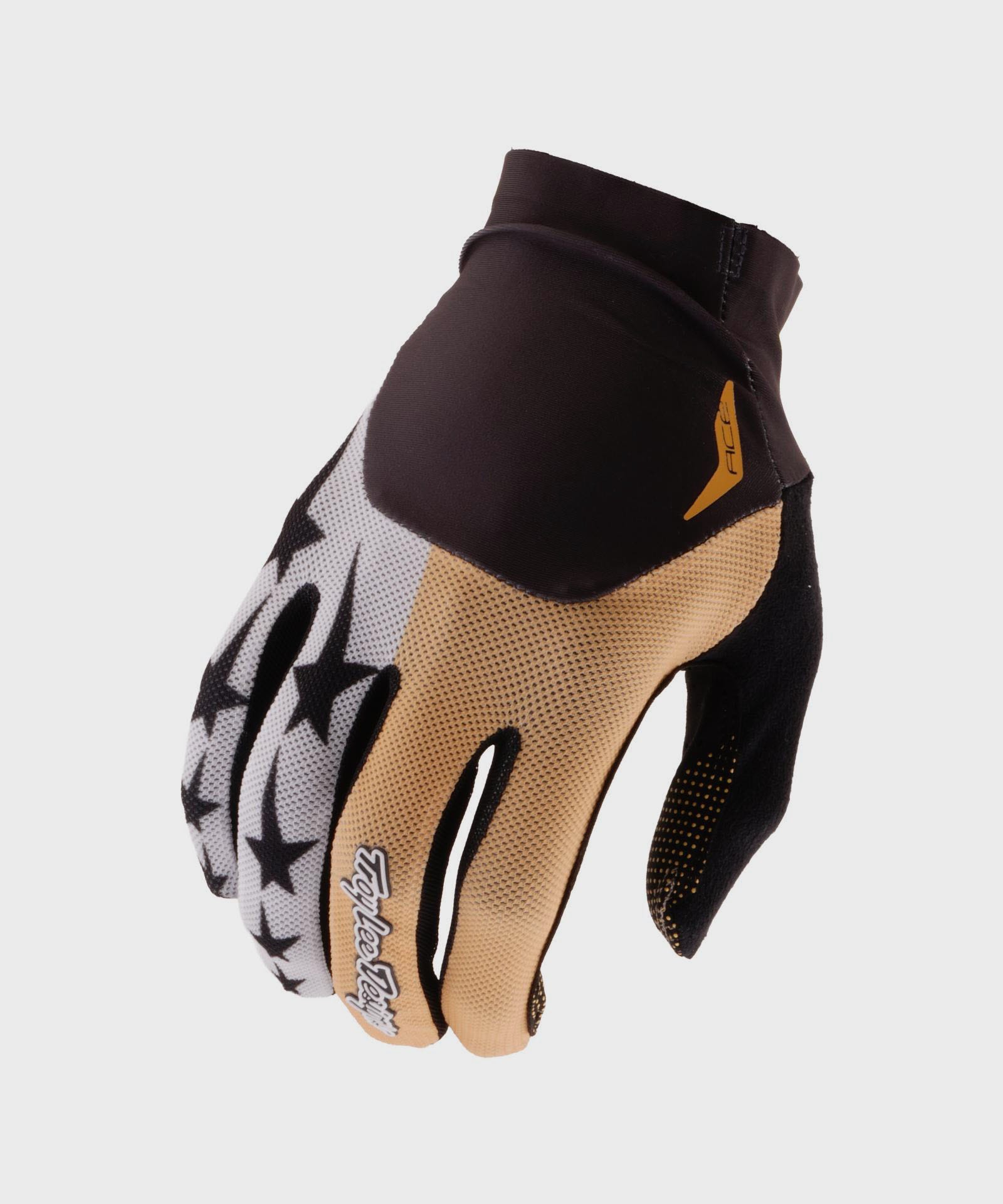 Troy Lee Designs Ace Cycle Gloves Yo Moto Butter - FREE UK Shipping, FREE 365 Day Returns | Moto Central