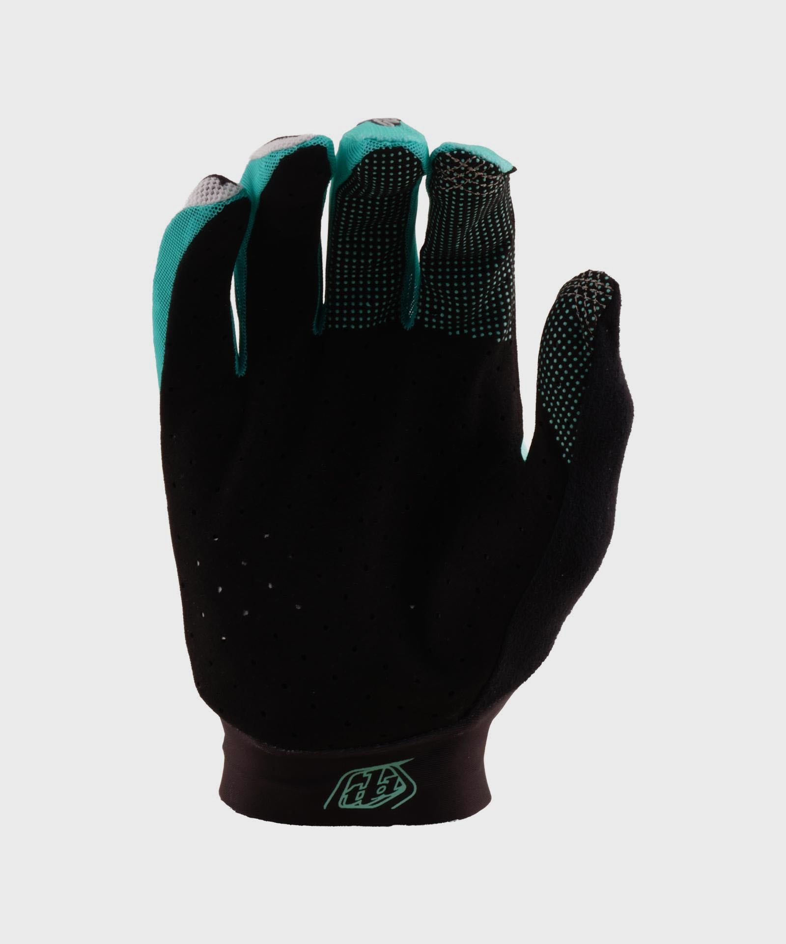 Troy Lee Designs Ace Cycle Gloves Yo Moto Real Teal - FREE UK Shipping, FREE 365 Day Returns | Moto Central