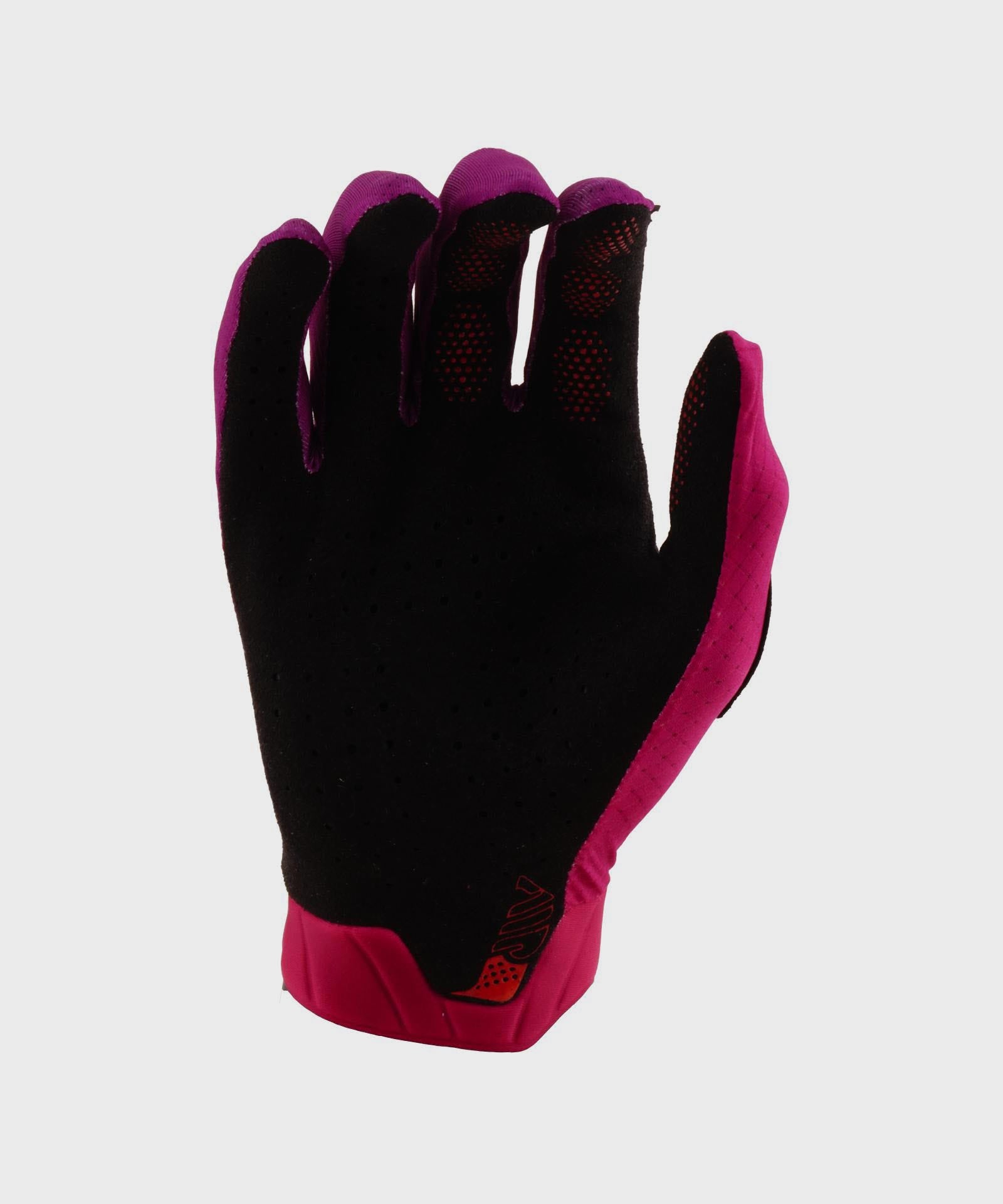 Troy Lee Designs Air Cycle Gloves Mono Light Fuchsia - FREE UK Shipping, FREE 365 Day Returns | Moto Central